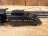 MTH Railking 30-1711-1 Baltimore & Ohio 0-6-0 Imperial B-6 Switcher Steam Engine w/Proto-Sound 3.0 #375. O SCALE Used Excellent Damaged Box