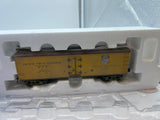 Atlas 6708-3 PFE Pacific Fruit Express Woodside Refrigerator Car (3-Rail) Weathered O SCALE WEATHERED AS IS Used Excellent