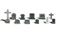 Woodland Scenics WDS A2164 WDS2164 Tombstones - N scale NEW