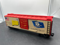 K-Line k761-7605 Spirit of '76 Connecticut State Boxcar O SCALE Like New