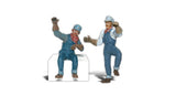 Woodland Scenics WDS A2540 WDS2540 Earl and Eddie Engineer - G scale NEW
