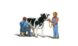Woodland Scenics WDS A2553 WDS2553 Milkin' Ol' Bessie Figure- G scale NEW