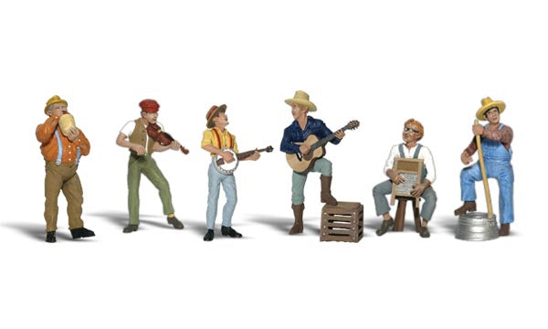 Woodland Scenics WDS A2743 WDS2743 Jug Band - O Scale NEW