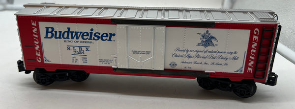 K-Line k-7524 Budweiser beer reefer O SCALE Used Excellent