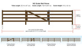 Woodland Scenics WDS A2982 WDS2982 Rail Fence HO Scale NEW