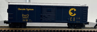 MTH Railking 30-7417 Chessie RailKing Box Car O SCALE Used Excellent