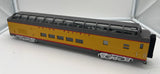 MTH Premier 20-6753 Union Pacific UP 70' ABS Full Length Vista Dome Passenger Car, Smooth As is O SCALE Like New