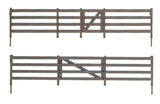 Woodland Scenics WDS A3002 WDS3002 Figures Accents Rail Fence O Scale NEW