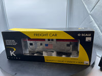 K-Line k613-7471 Spirit of 76 13 COLONIES SCALE EXTENDED VISION CABOOSE O SCALE Used Excellent AS IS