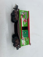 MTH Tinplate 11-70074 MARS - M&M's Christmas Boxcar O SCALE  Used Excellent No Box