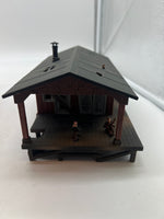 Lionel 6-14161 Smoking Hobo Shack O SCALE Used Damaged Box as is missing axe