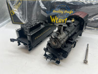 WEAVER 511 3 RL GOLD LINE O-GAUGE BRASS A-5 0-4-0 STEAM LOCO-PENNSYLVANIA-511 O SCALE Like New