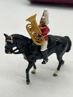 WILLIAM BRITAIN WB0443 THE LIFE GUARDS MOUNTED BAND LIMITED EDITION SOLDIERS COLLECTIBLE SET  Like New