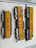 MTH Premier MT-2124LP Union Pacific UP Gas Turbine Diesels Engine set O SCALE Like New Damaged Box