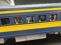 MTH Premier 20-65095 Alaska 5-Car 70' Streamlined Passenger Set (Smooth Sided) O SCALE Like New