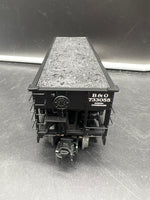 Atlas 6437-1  Baltimore and Ohio B&O O Steel re-built war emergency hopper  O SCALE Like New Damaged Box