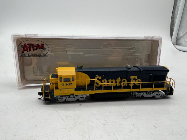 ATLAS #49770 B23-7 SANTA FE #6365 DIESEL LOCOMOTIVE DECODER EQUIPPED N SCALE  Like New