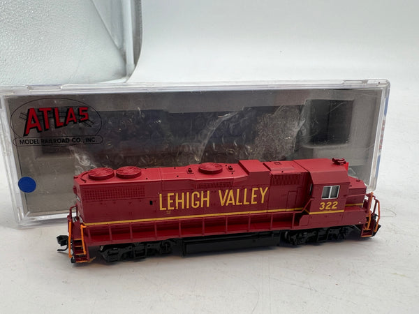 Atlas 47817 LEHIGH VALLEY GP38-2 DIESEL LOCOMOTIVE DCC N SCALE Used Excellent