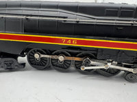 Lionel Postwar 746 Norfolk Western N&W J Class steam locomotive (no box) with 746w whistle tender (boxed) O SCALE Used Excellent No Box/ Damaged Box