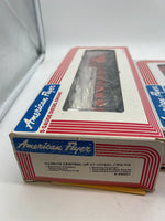 American Flyer Lionel Illinois Central Gulf IC 6-48001, 6-48701, 4-9712 GP-20 Diesel Locomotive, Caboose, & Boxcar S SCALE Like New
