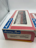 American Flyer Lionel Illinois Central Gulf IC 6-48001, 6-48701, 4-9712 GP-20 Diesel Locomotive, Caboose, & Boxcar S SCALE Like New