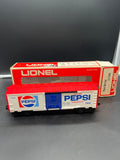 Lionel 6-7800 Pepsi Boxcar "Join the Pepsi Generation"  O SCALE Like New