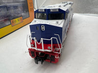 MTH Railking 30-20800-1 Joe Biden ES44AC Imperial Diesel & Caboose Set With Proto-Sound 3.0 LIMITED O SCALE NEW