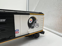 MTH Railking 30-74231 NFL - Pittsburgh Steelers Box Car O SCALE Like New