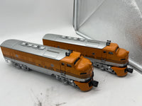 Lionel 6-14559 DENVER & RIO GRANDE TMCC F3 DIESEL A-A (PWR A #5521, DMY A #5524) O SCALE Like New