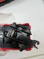 MTH 20-21161-1, 20-92237 Canadian Pacific CP Holiday Train Diesel Engine w/Proto-Sound 3.0 and 4-Car Set 50' Dbl. Door Plugged Boxcar (Set of 1 engine, 4 cars) Lighted O Scale Limited Edition Like New