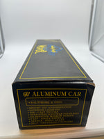 Weaver Baltimore & Ohio B&O Oriole 60' ALUMINUM PASSENGER CAR O SCALE Like New