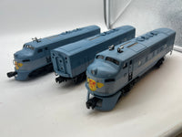 Lionel 6-14512 GENERAL MOTORS TMCC F3 DIESEL A-B-A EMD DEMO (PWR A #291, DMY A #292) O SCALE NEW