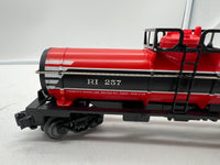 Lionel 6-81663 Rock Island single dome tank car Route of the Rockets O SCALE Like New