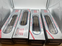 Williams 4 Car Pennsylvania Railroad PRR Broadway Limited Passenger Car set O SCALE Used Excellent