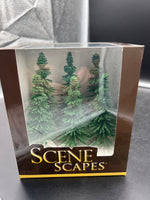 Bachmann 32004 5" - 6" Spruce Trees Scenery Pack (6 trees) HO SCALE NEW