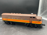 Lionel 6-38377 ILLINOIS CENTRAL F3 NON-POWERED A-UNIT #2363T O SCALE Post War Celebration Series PWC Used Excellent