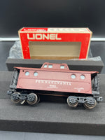 Lionel 6-9162 Pennsylvania PRR Lighted Caboose O SCALE Like New