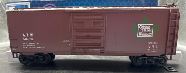 Atlas 3001841-2 GRAND TRUNK WESTERN GTW PS-1 Box Car #516796 O Scale NEW
