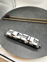 MTH Railking 30-7680 MTH Transport Flat Car - MTH Transport w/(2) 1970 Chevelle (White w/Black Stripe) O SCALE NEW