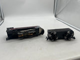 Marx 10 New York Central NYC tin locomotive and tender as is O SCALE Used No Box