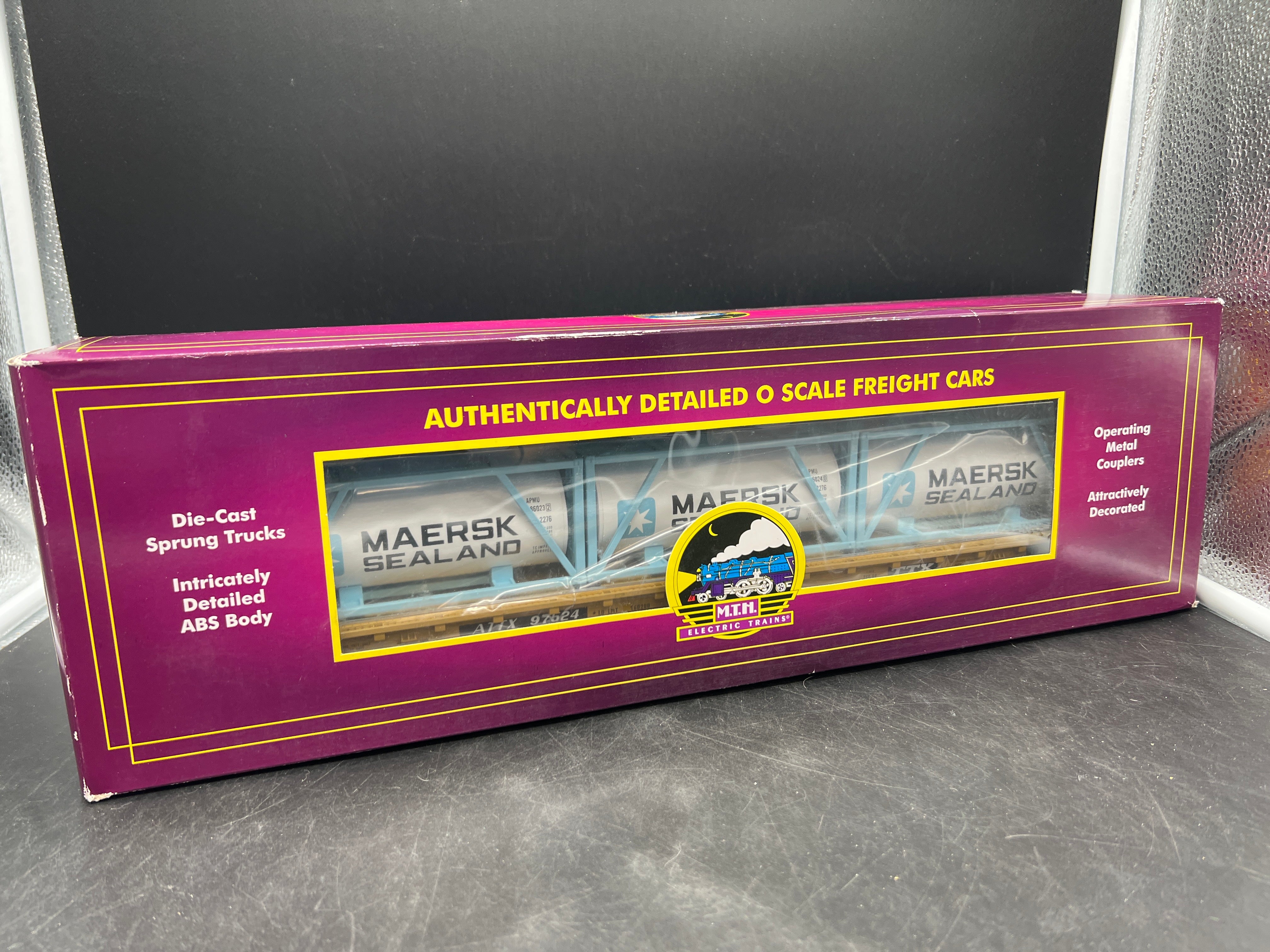 MTH Premier 20-95290 TTX 60' Flat Car w/(3) Tank Containers