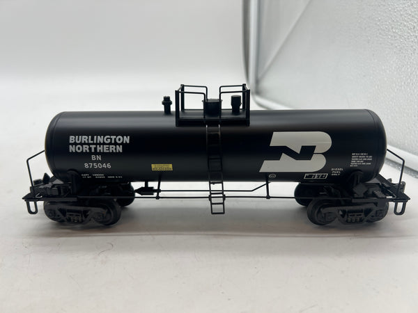 K-Line k-90014  Burlington Northern BN Unibody Single Dome Tank Car #875046 O SCALE Like New