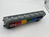 Lionel 6-27169 CANADIAN NATIONAL 3-BAY CYLINDRICAL HOPPER #370708 O SCALE Like New