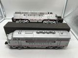 Lionel 6-38597 BURLINGTON LEGACY SCALE F-3 A-A DIESELS (PWR #9962-A & DMY #9962-C) O SCALE Used Excellent limited