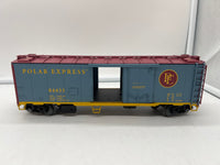 PARTS ONLY BROKEN Lionel 6-84433 the Polar Express scale 40' reefer car O SCALE AS IS Used BROKEN Damaged Box