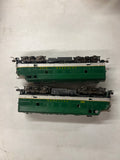 LifeLike Trains 08693 F-7 Set Southern Railroad Powered HO SCALE Good