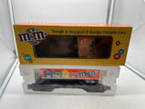 MTH Railking 30-76278 MARS - M&M's RailKing Flat Car w/40' orange Trailer O SCALE NEW