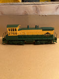 MTH 30-2189-0 Reading RDG SW-1500 Switcher Diesel Engine - 3-Rail Horn - Cab # 2758 o scale Used EX NONPOWERED wrong box