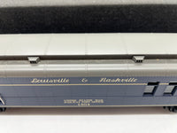 MTH 30-6967, 30-6969 Louisville & Nashville Passenger and Coach Car Set of 5 cars  O Scale Used Excellent No Box As is