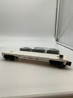 Lionel 6-39395 U.S. NATIONAL GUARD MADE IN USA FLATCAR O SCALE Like New